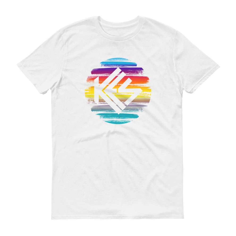 Sunset Kes Logo Mens T-Shirt - Kes Official Online Store