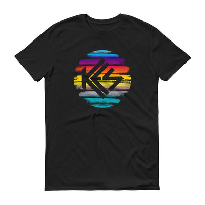 Sunset Kes Logo Mens T-Shirt